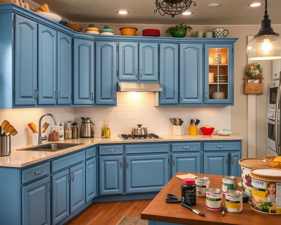 DIY cabinet painting