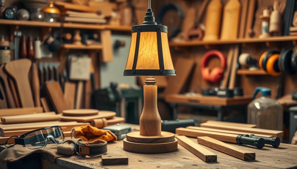 Lamp Woodworking Safety