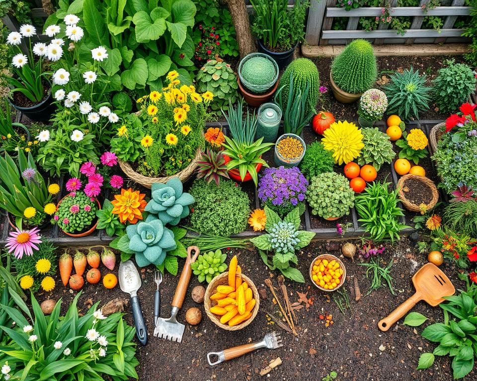 Seasonal gardening
