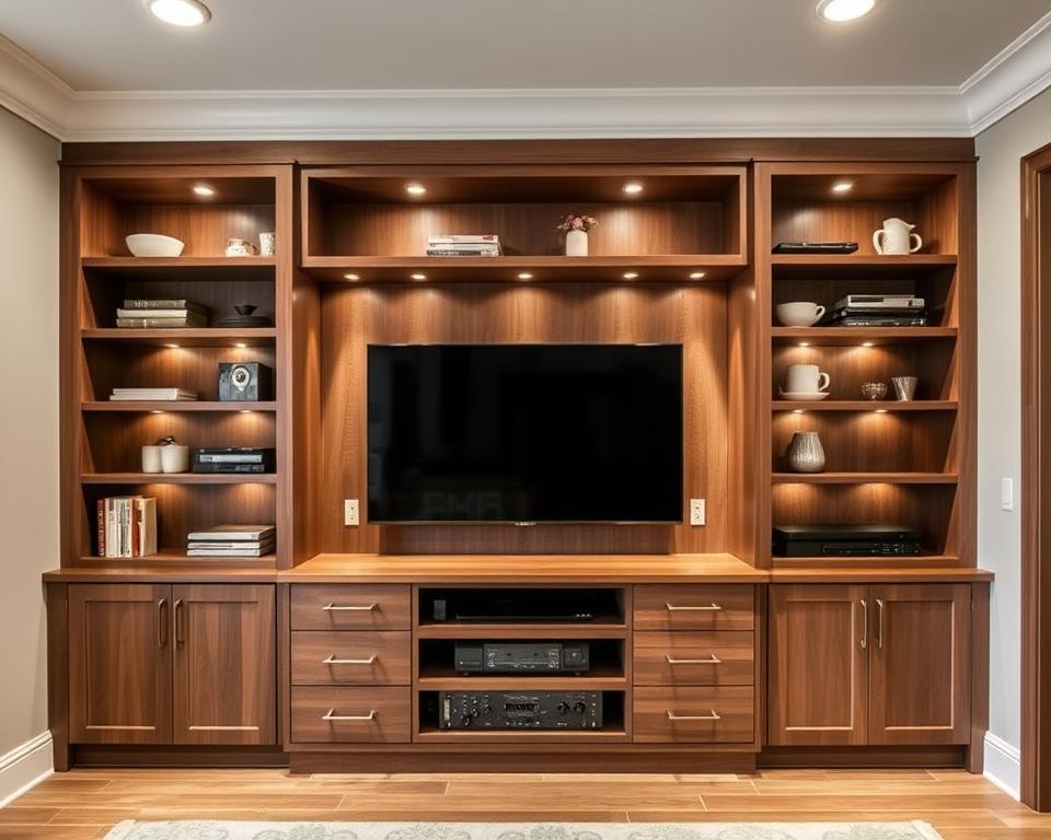 built-in cabinets