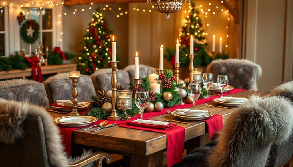 festive dining table ideas