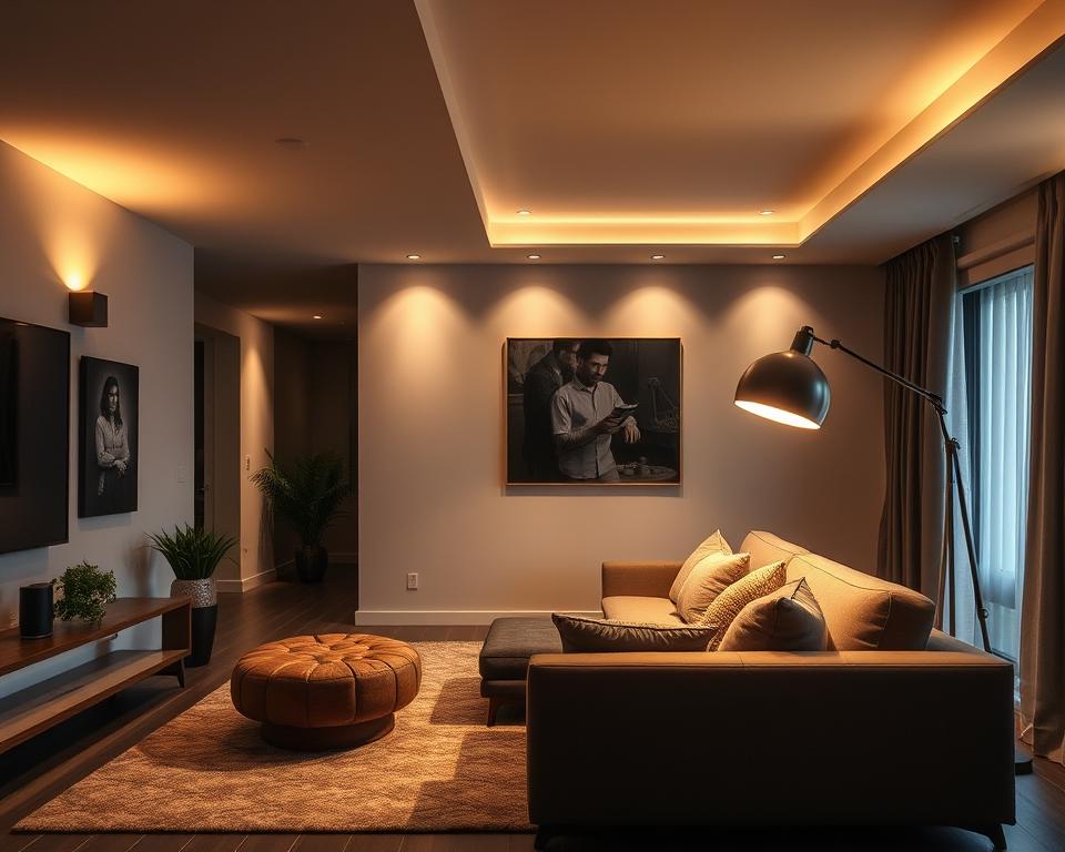 layered lighting