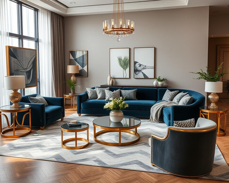 luxury furniture arrangement