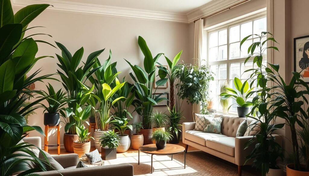 tall indoor plants