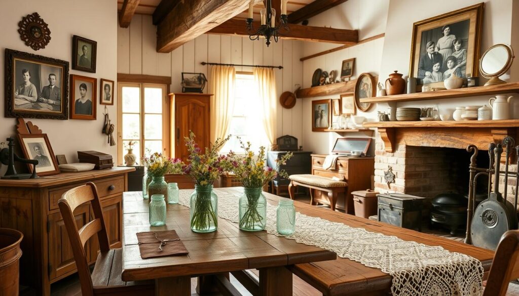 vintage farmhouse decor