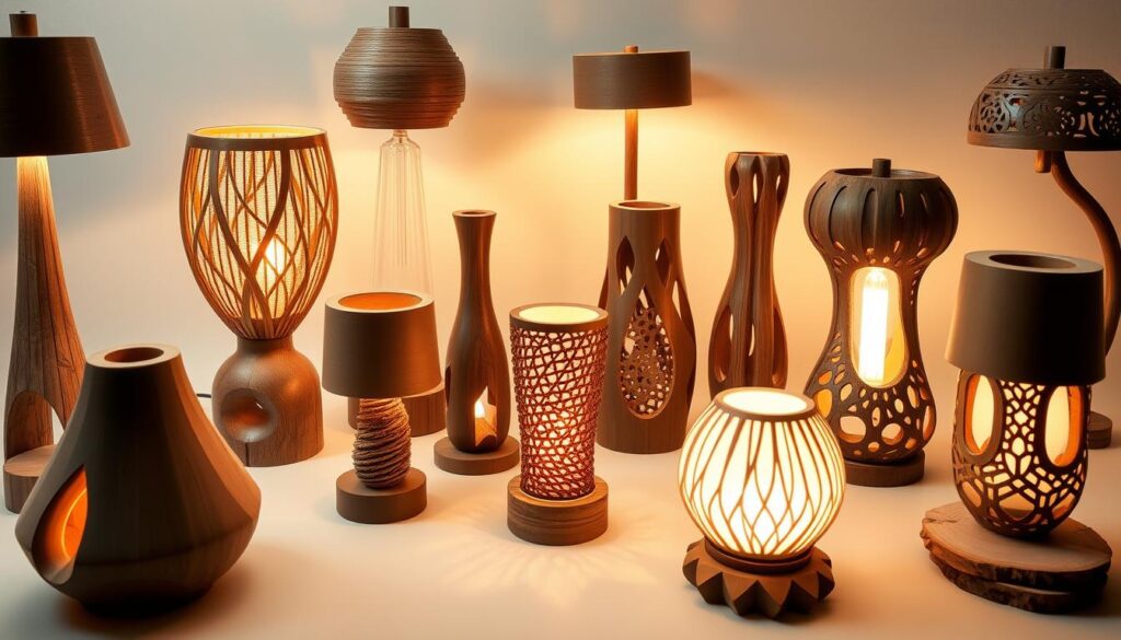 wooden lamp designs