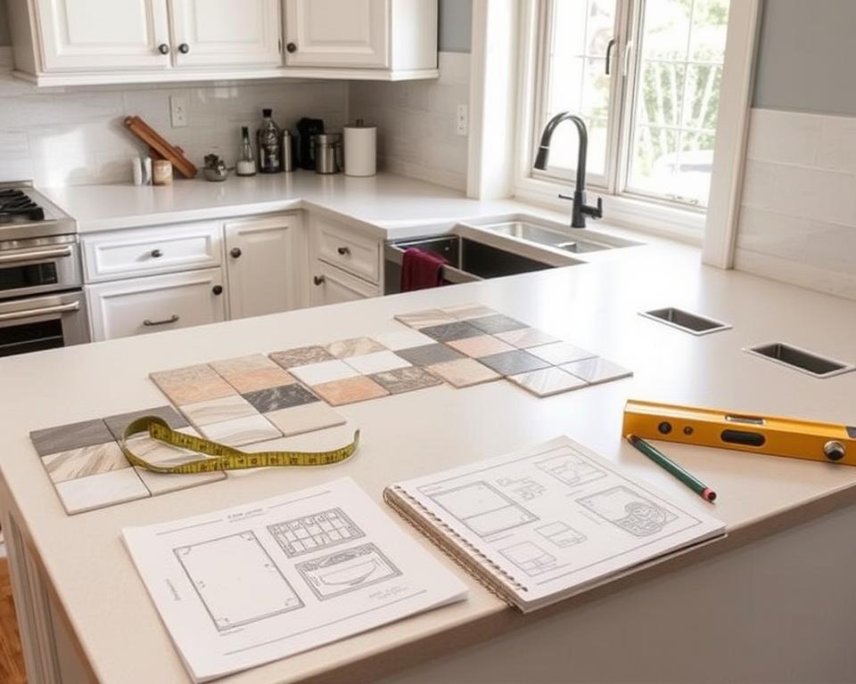 Backsplash Layout Planning