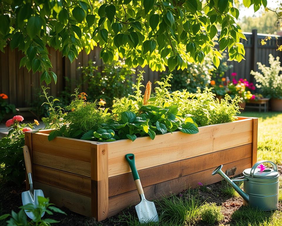 Budget-Friendly Garden Bed Construction