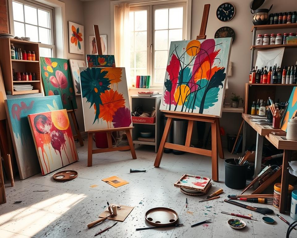 Canvas Painting DIY Home Decor Project