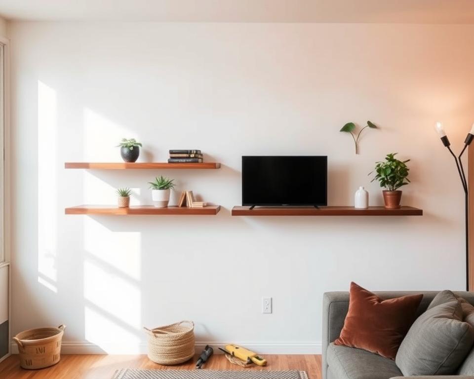 DIY Floating Shelf Installation