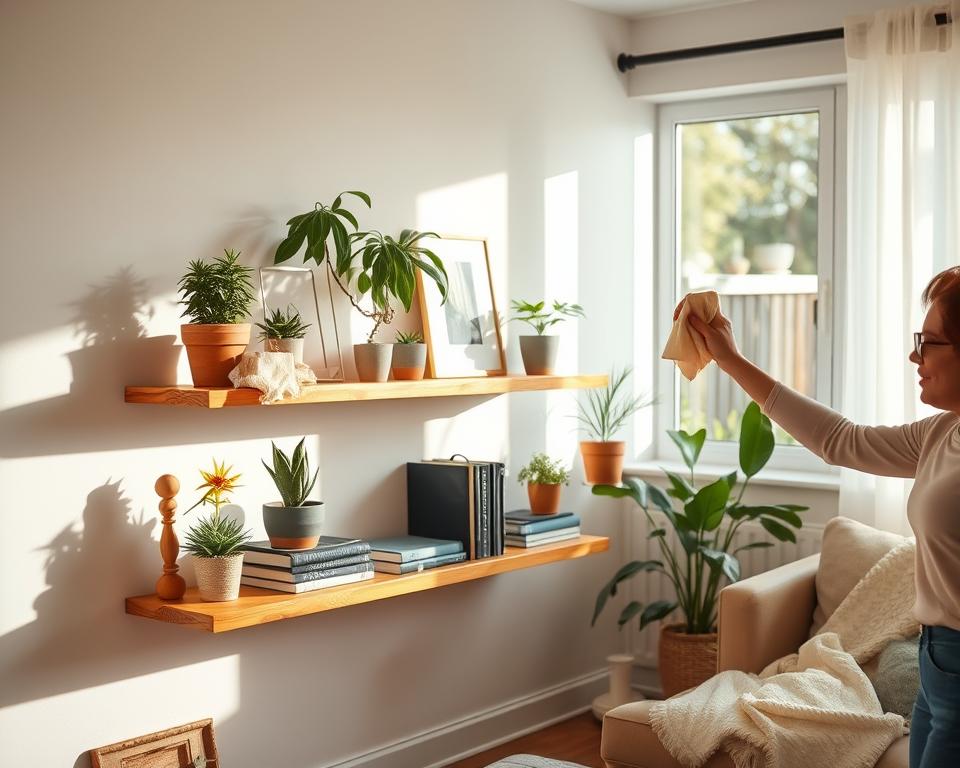 DIY Floating Shelf Maintenance
