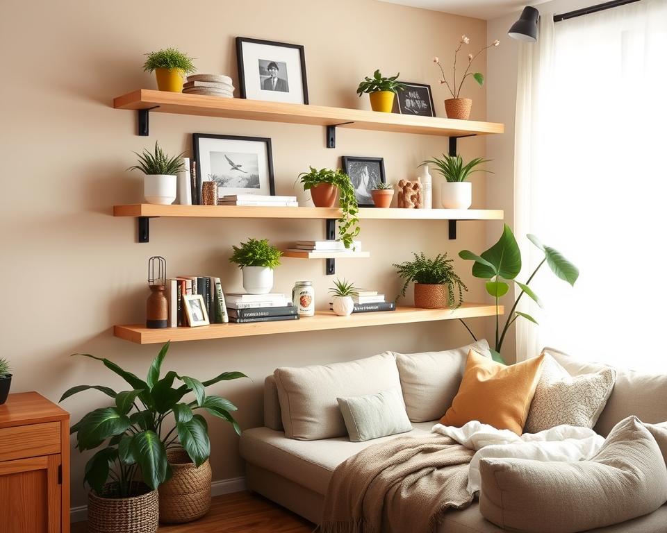 DIY Floating Shelves Home Decor