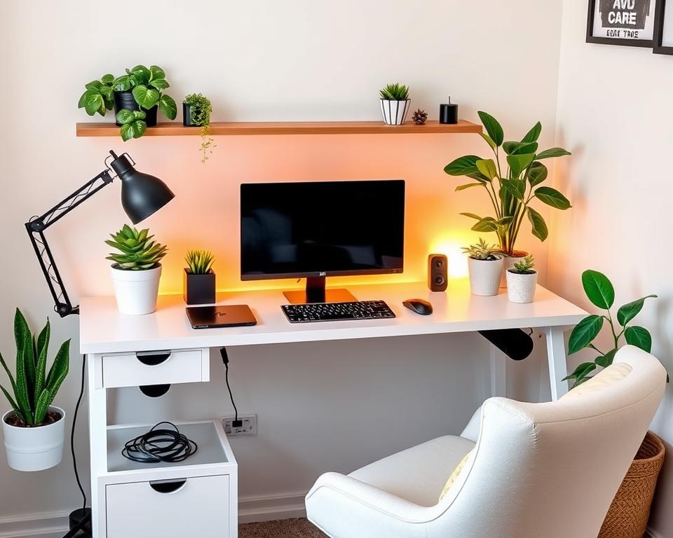 DIY Home Office Tech Organization
