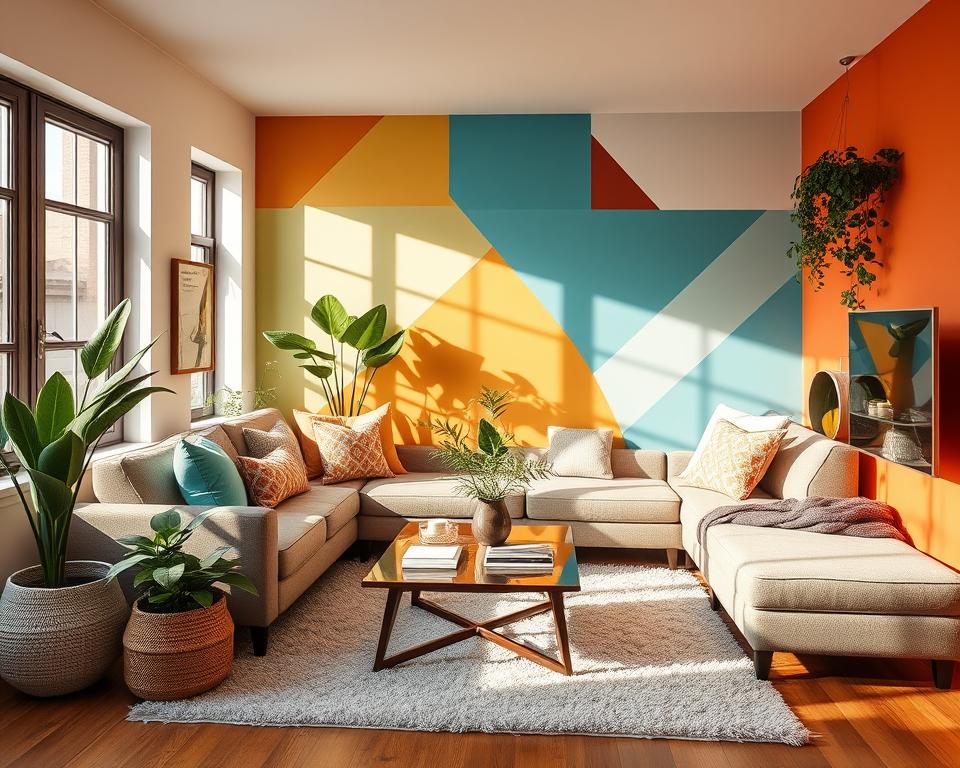 DIY home decor ideas accent wall