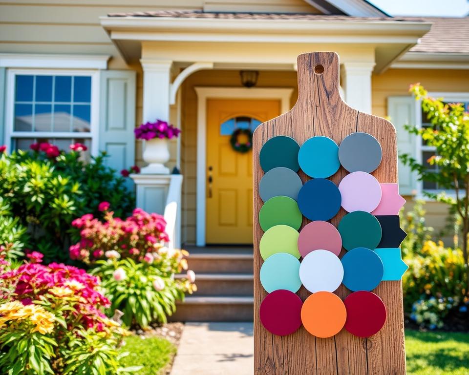 Exterior Home Paint Color Selection