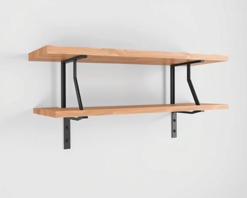 Floating Shelf Support Bracket Design