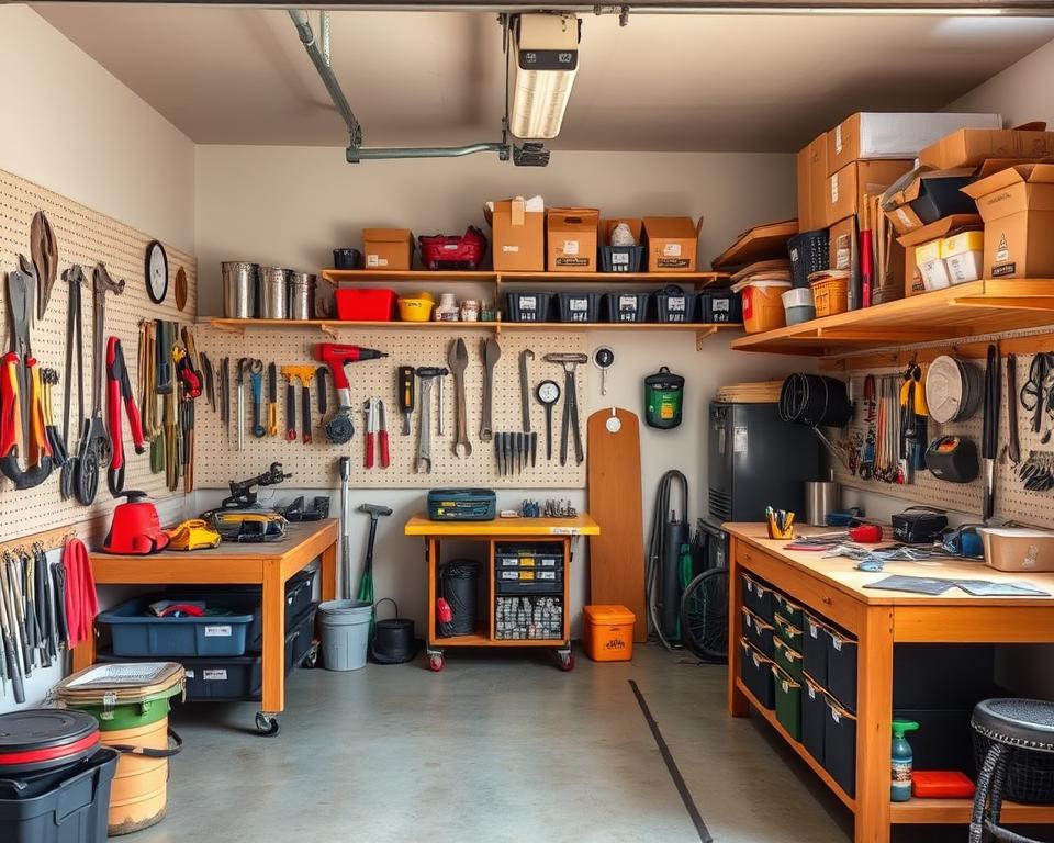 Garage Workshop Storage Organization