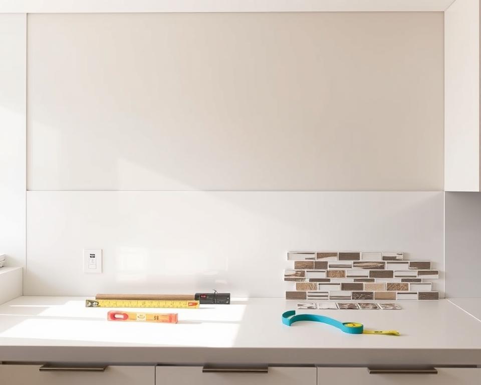 Kitchen Wall Preparation for Backsplash