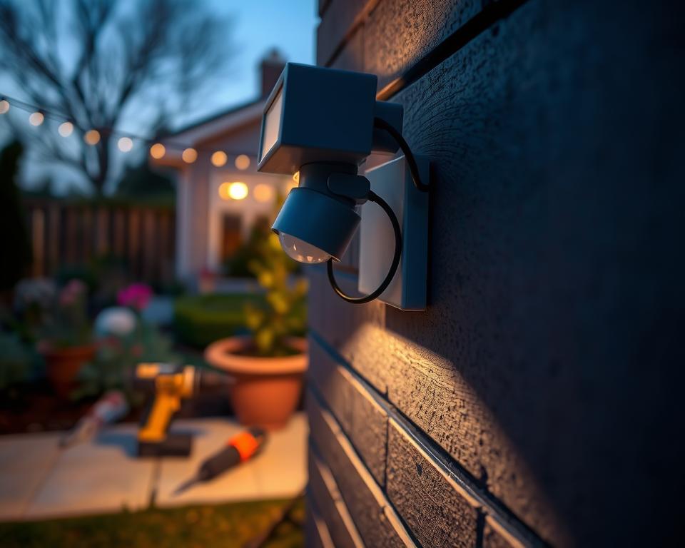 Motion Sensor Lighting Installation
