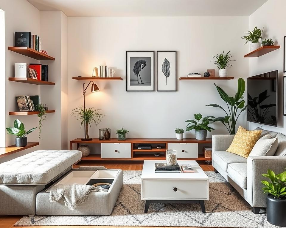 Small Living Room Storage Solutions
