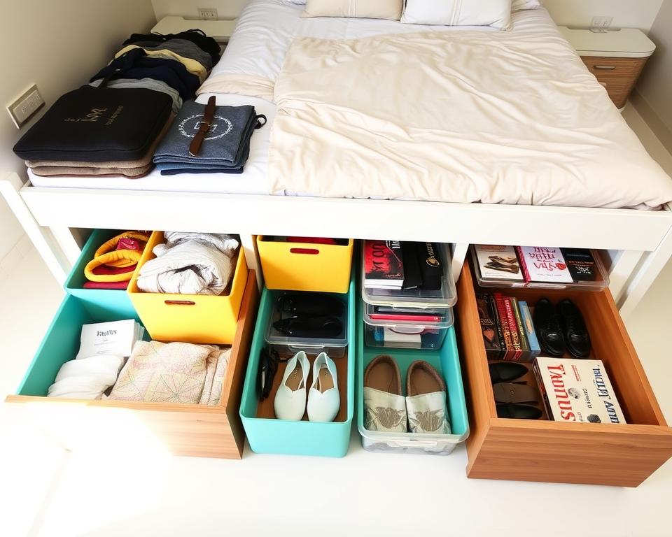 Under-Bed Storage Organization