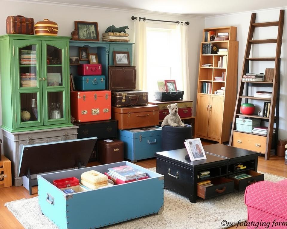 Upcycling Furniture Storage Ideas