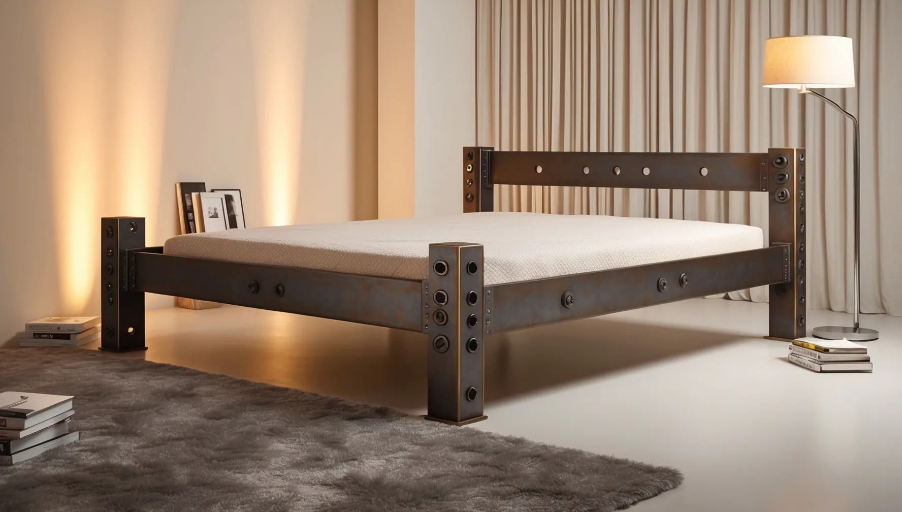 metal bed frame