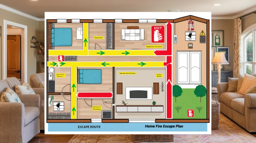 home fire escape plan