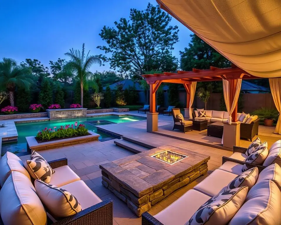 backyard oasis