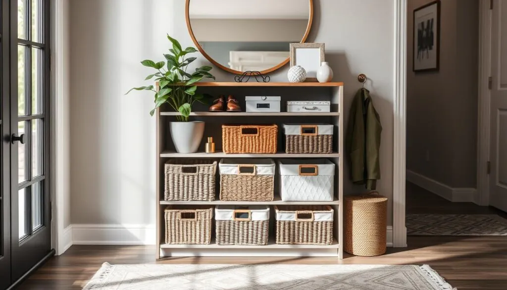 entryway organization