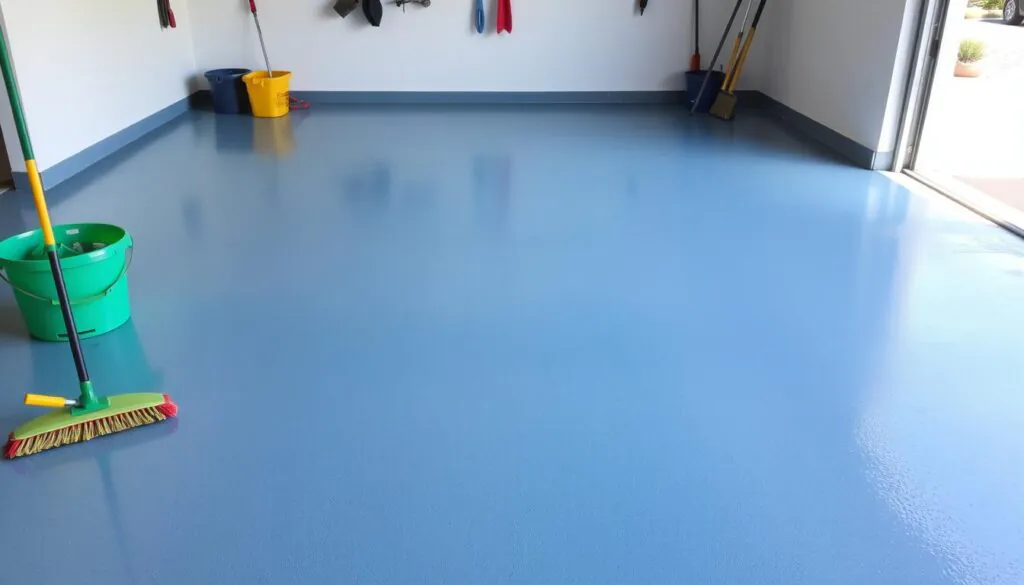 garage floor cleaning