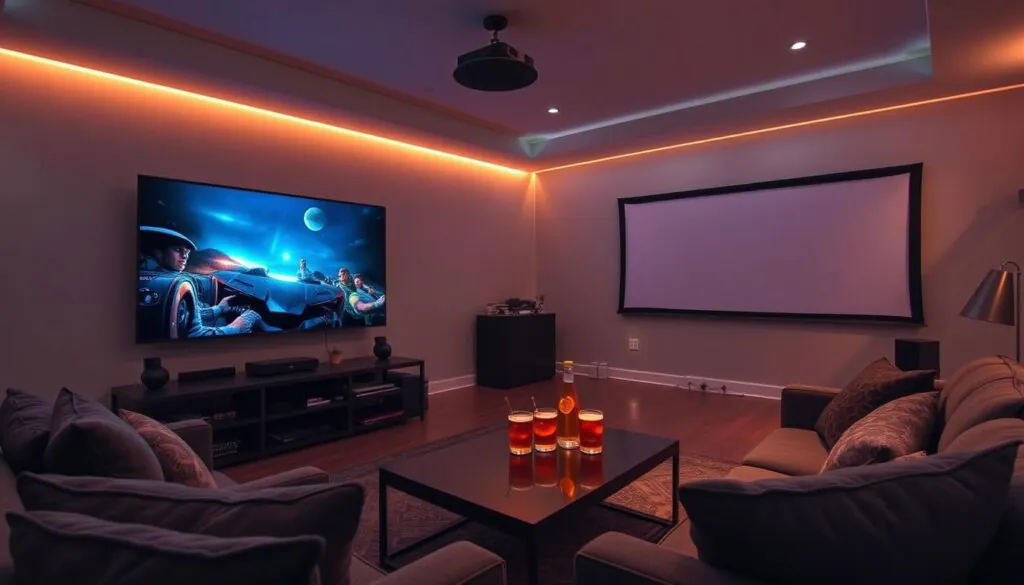 home theater display