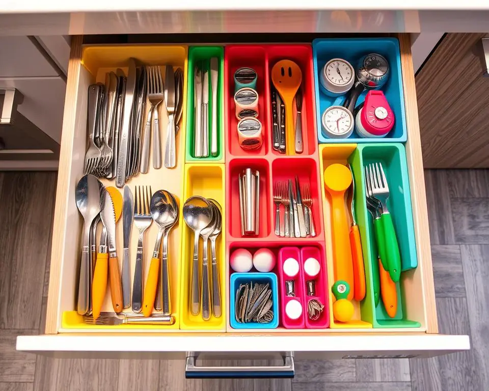 kitchen drawer organizers