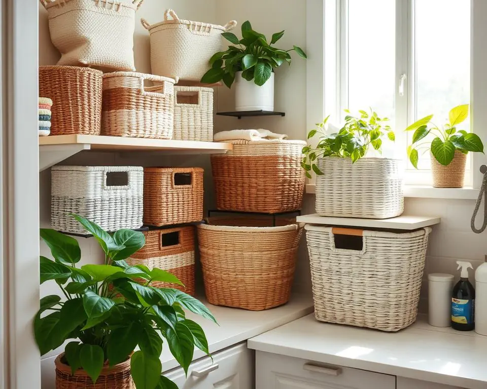 laundry room baskets