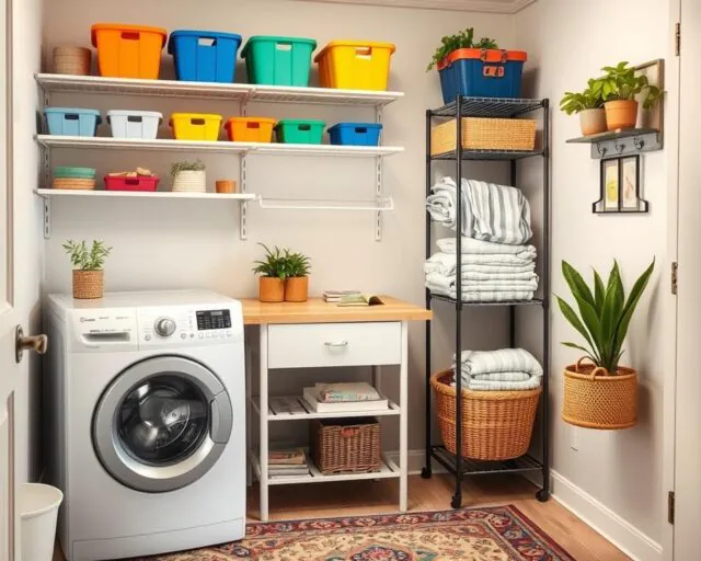 laundry room organization