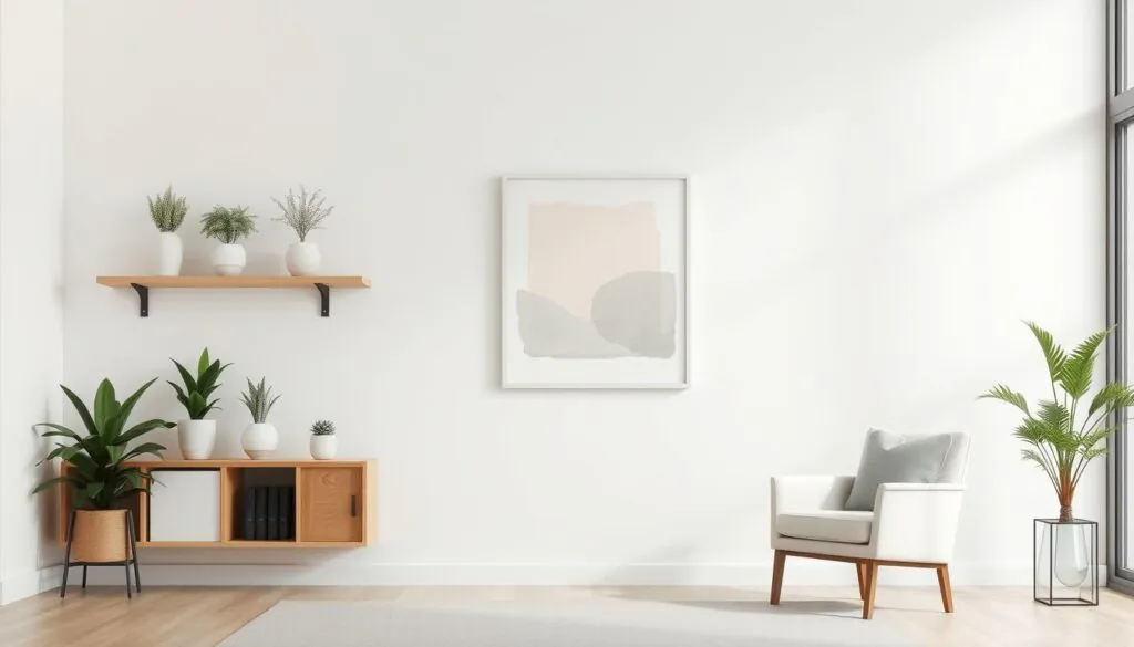 minimalist wall decor