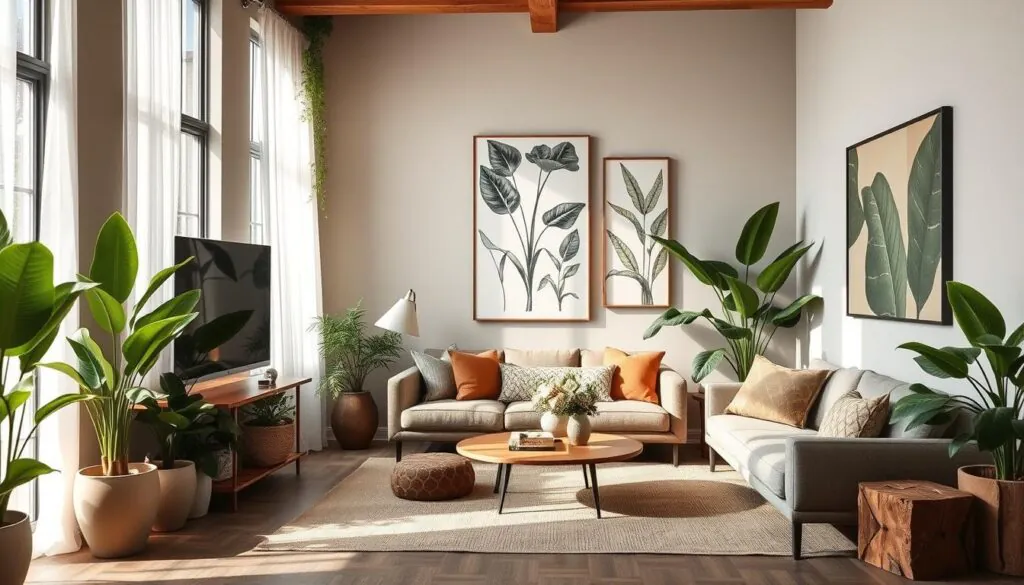 nature-inspired decor