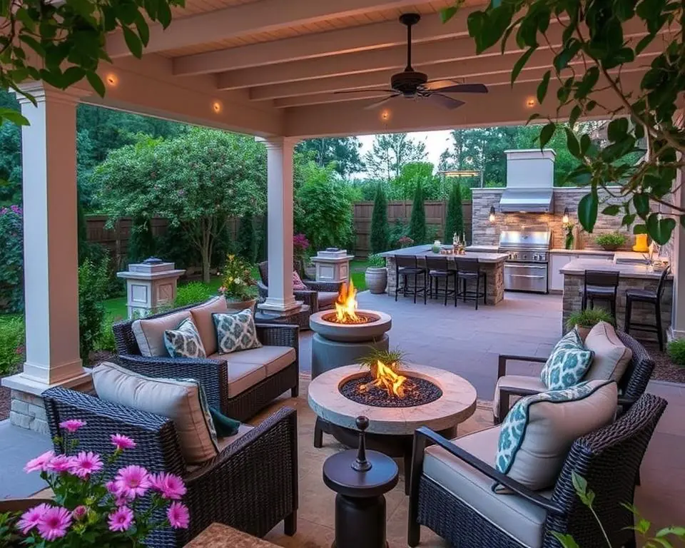 outdoor living spaces