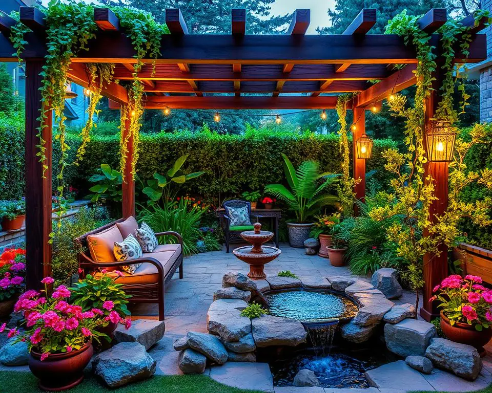 outdoor spaces