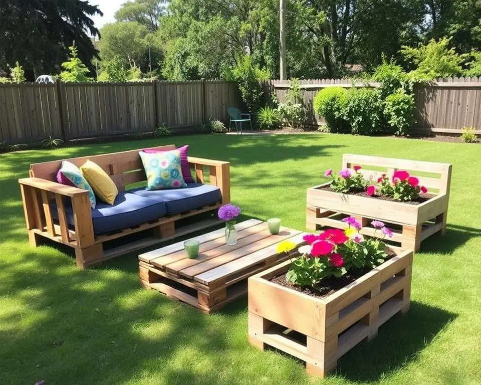 Beginner Pallet Furniture DIY Projects