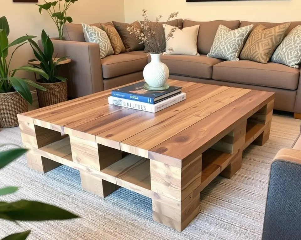 DIY Pallet Coffee Table Project