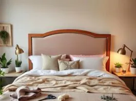 DIY custom headboard