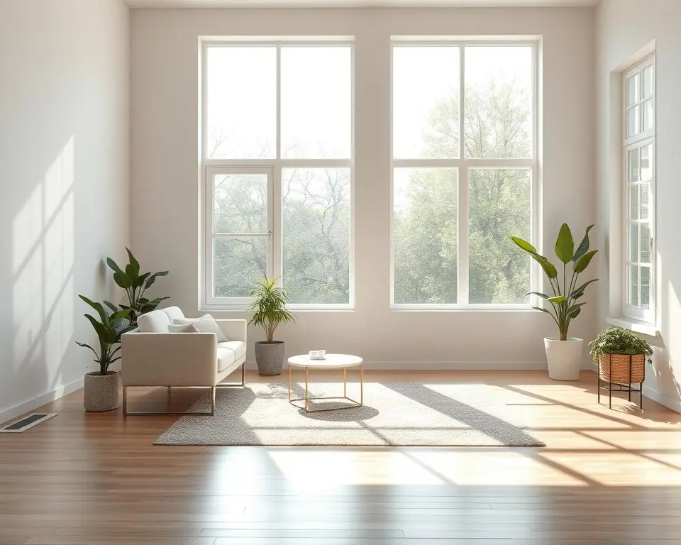 Minimalist Room with Natural Light