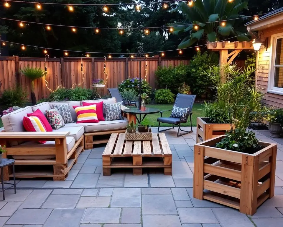 Pallet Garden Furniture Design