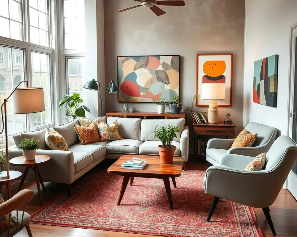 Vintage Modern Home Decor Balance