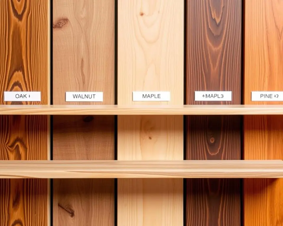 Wood Selection for Floating Shelves